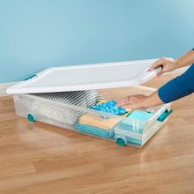 Load image into Gallery viewer, Storage-Latch-Underbed 56qt Wheeled
