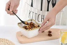 Load image into Gallery viewer, CER-2251-WG Square Snack Bowl
