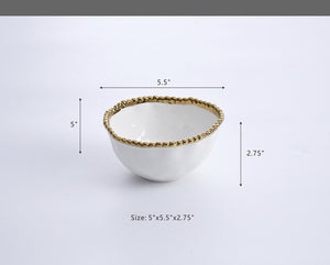 Pampa Bay Small Bowl CER-1717-WG