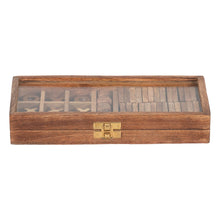 Load image into Gallery viewer, 18721 Wood, 9x4 Table Game Box, Brown
