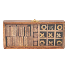 Load image into Gallery viewer, 18721 Wood, 9x4 Table Game Box, Brown
