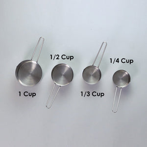 Measuring Cups Set/4 Steel