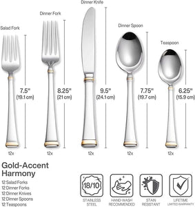 Harmony Gold Accent Service For 12