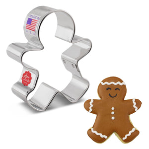 3" Gingerbread Man Cookie Cutter