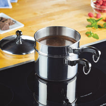 Load image into Gallery viewer, Farberware 2 Qt. Covered Saucepan w/ Double Boiler Insert
