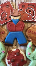 Load image into Gallery viewer, 4.25&quot; Cowboy Cookie Cutter
