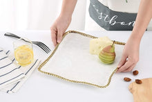 Load image into Gallery viewer, CER-1400-WG Square Serving Platter
