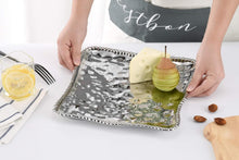 Load image into Gallery viewer, Pampa Bay Silver Square Platter CER-1400
