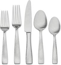 Load image into Gallery viewer, Vento Hammered Flatware Service For 4
