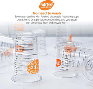 CUPS DISPOSABLE MEASURING 12 PACK 16OZ PATCHK