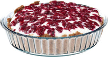 Load image into Gallery viewer, Simax 10.25 inch 2.25 qt Fluted Glass Baking Dish
