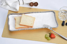 Load image into Gallery viewer, CER-2432-W Pampa Bay Medium Rectangular Tray
