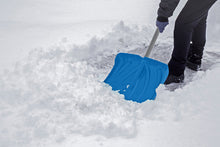 Load image into Gallery viewer, 18&quot; Snow Shovel Blue with Metal Handle
