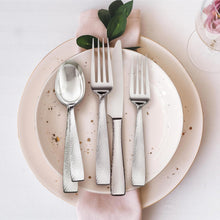 Load image into Gallery viewer, Vento Hammered Flatware Service For 4
