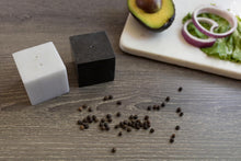 Load image into Gallery viewer, 48822 Mini Salt Shakers s/2 Blk&amp;Wht
