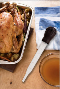 HIC Kitchen Roasting Heat Resistant Turkey Baster and Meat Marinade