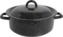 Load image into Gallery viewer, ENAMEL-DUTCH OVEN 4.5 QT BLACK
