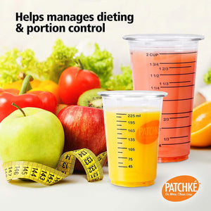 CUPS DISPOSABLE MEASURING 12 PACK 16OZ PATCHK