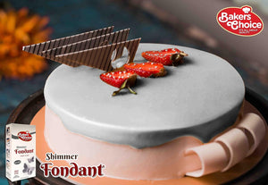 Silver Fondant Icing - 4.4 oz.