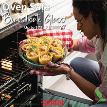 Load image into Gallery viewer, Simax 10.25 inch 2.25 qt Fluted Glass Baking Dish
