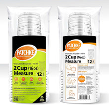 Load image into Gallery viewer, CUPS DISPOSABLE MEASURING 12 PACK 16OZ PATCHK
