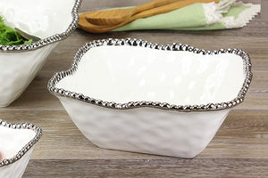Pampa Bay Medium Square Salad Bowl CER-2252-W