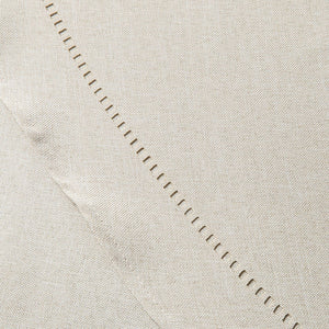 Hemstitch Table Cloth 70 Round Linen