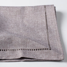 Load image into Gallery viewer, Hemstitch Napkin Set Of 4 Grey
