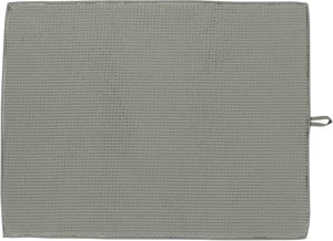 2PK JUMBO 18X24" MICROFIBER DRYING MAT- GREY