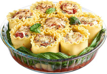 Load image into Gallery viewer, Simax 10.25 inch 2.25 qt Fluted Glass Baking Dish

