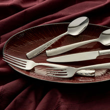 Load image into Gallery viewer, Vento Hammered Flatware Service For 4
