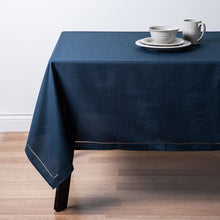 Load image into Gallery viewer, LINEN LOOK TCLOTH 60X90 NAVY

