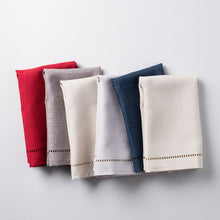 Load image into Gallery viewer, LINEN LOOK NAPKIN S4 NAVY
