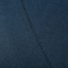 Load image into Gallery viewer, Hemstitch Table Cloth 70 Round Navy
