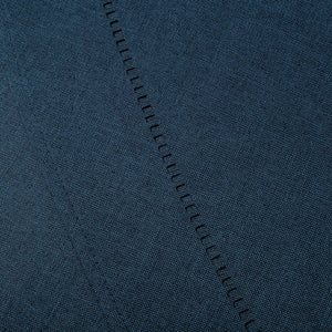 Hemstitch Table Cloth 70 Round Navy