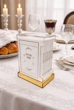 Load image into Gallery viewer, Lucite Bencher Set Gold 6 Bentchers
