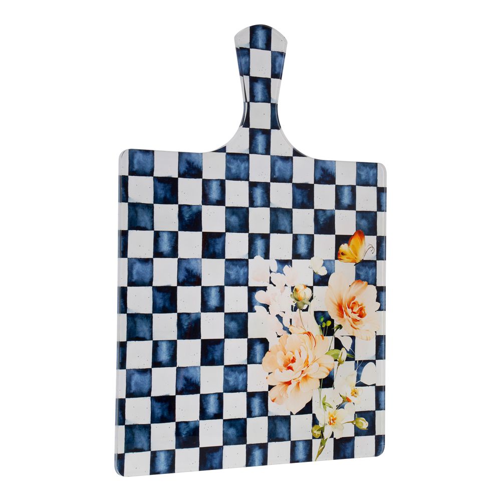J-ABWH-CB CHECKERED BACK ACRYLIC BOARD W HANDLE