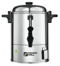 Load image into Gallery viewer, Magic Mill Urn - Double Insulated S/S with on/off switch; 25 cups
