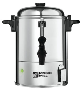 Magic Mill Urn - Double Insulated S/S with on/off switch; 25 cups