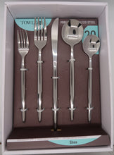 Load image into Gallery viewer, Shea Forged 20 Pc Flatware Set
