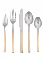 Load image into Gallery viewer, TAJ-FW-110 TAJ Marlene Flatware Ombre Shiny Flatware Service For 4  Dishwasher Safe
