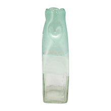 Load image into Gallery viewer, 14710-05 Glass 13&quot; Bottle Vase, Aqua Haze
