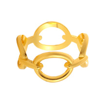 Load image into Gallery viewer, TAJ Designs Golden Loops Napkin Ring

