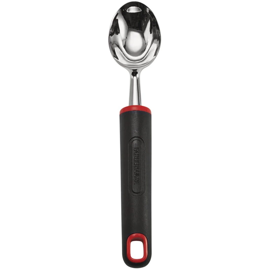 Farberware Stainless Steel Soft Grips Trigger Ice Cream Scoop