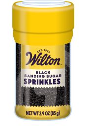 Wilton Black Sanding Sugar, 2.9oz.