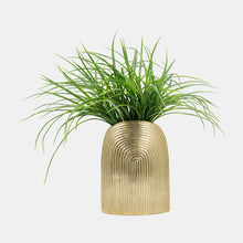 Load image into Gallery viewer, 17754-03 Metal, 11&quot; Arch Vase, Champagne
