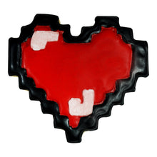 Load image into Gallery viewer, Heart Pixelated Cookie Cutter (3″)
