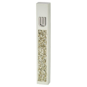 UK24504 Polyresin Mezuzah 15 cm, White