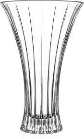 VASE,ITALIAN CRYSTAL 12"-TIMELESS