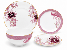 Load image into Gallery viewer, TAJ Designs Burg Floret Dinnerware Service For 4
